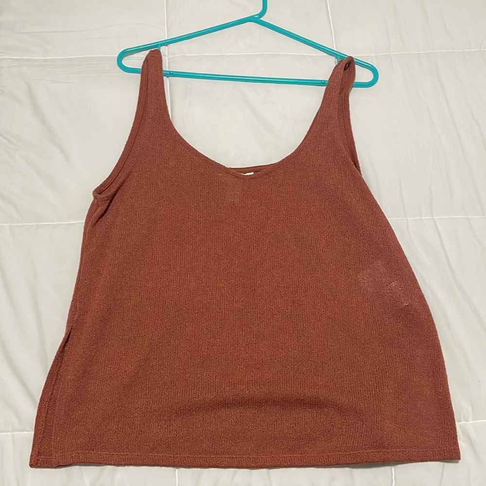 Women’s large orange top